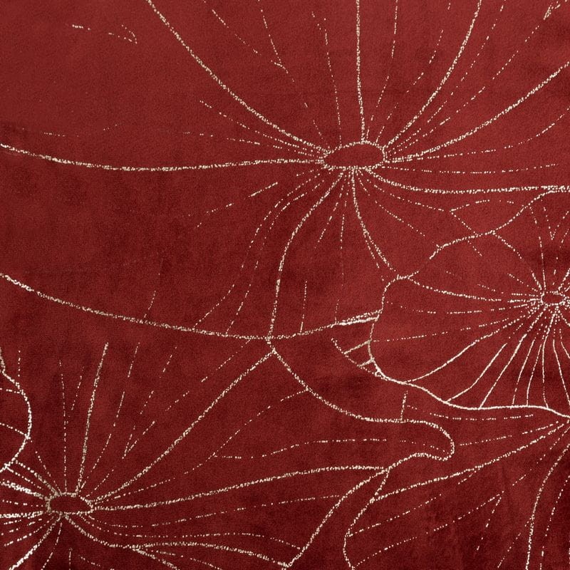 OBRUS WELUR VELVET BIEŻNIK 35 X 220 CM CEGLANY