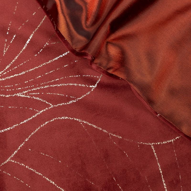 OBRUS WELUR VELVET BIEŻNIK 35 X 220 CM CEGLANY