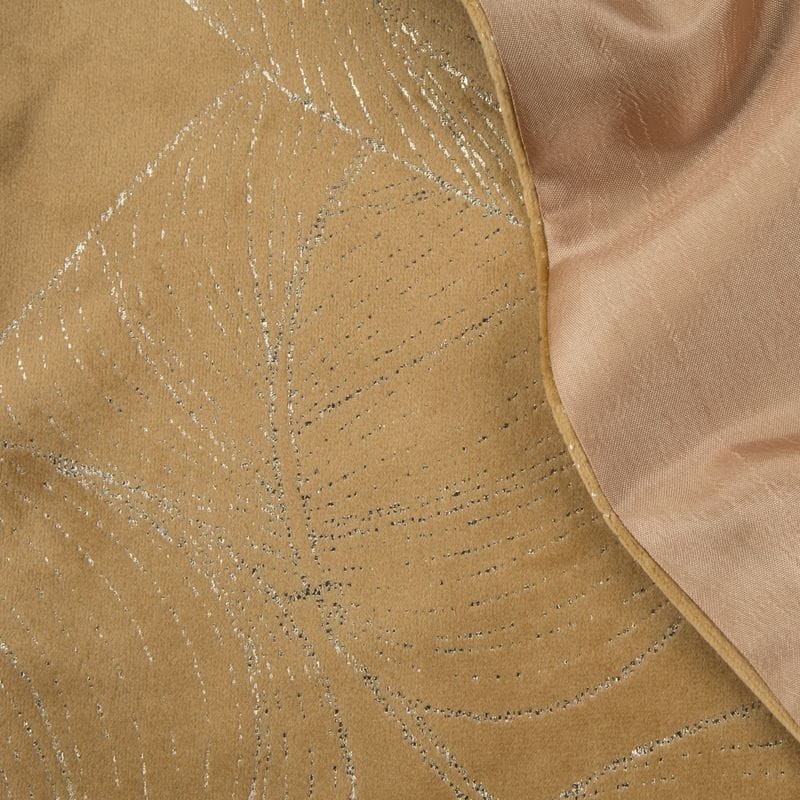 OBRUS WELUR VELVET BIEŻNIK 35X220 CM ZŁOTY