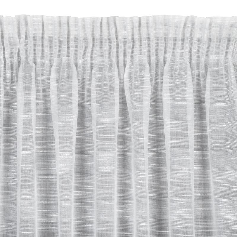 FIRANA DESZCZYK ETAMINA NA TAŚMIE 140X270 CM BIAŁA