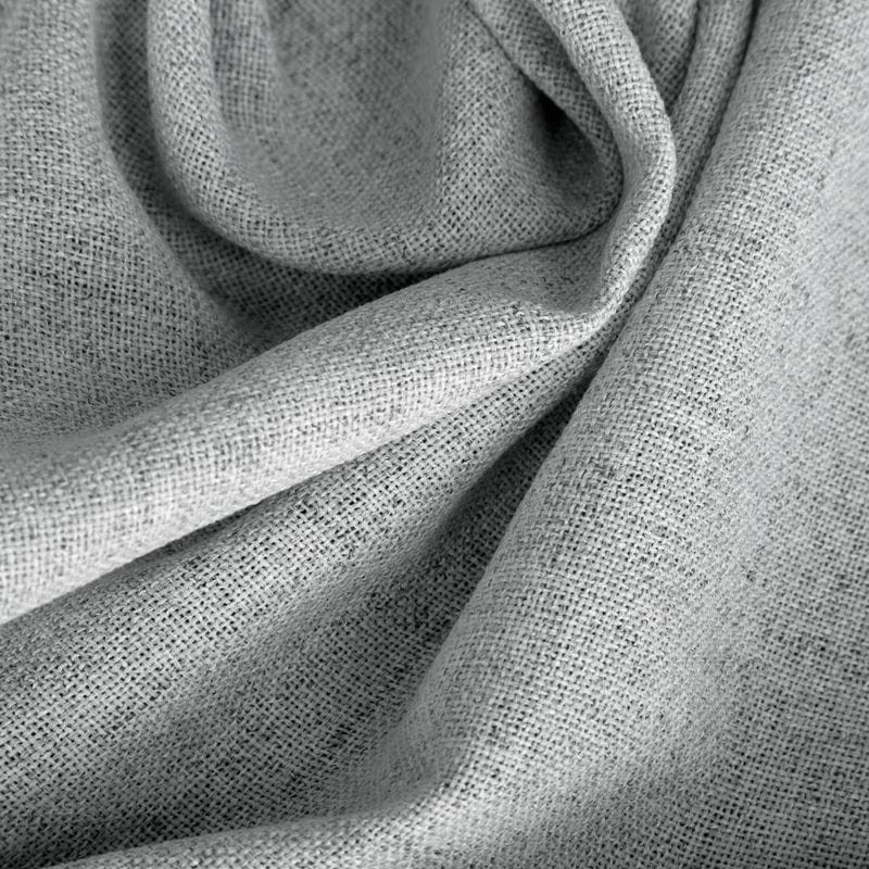 ZASŁONA NATURALNY SPLOT PRZELOTKI 140X250 SREBRNA