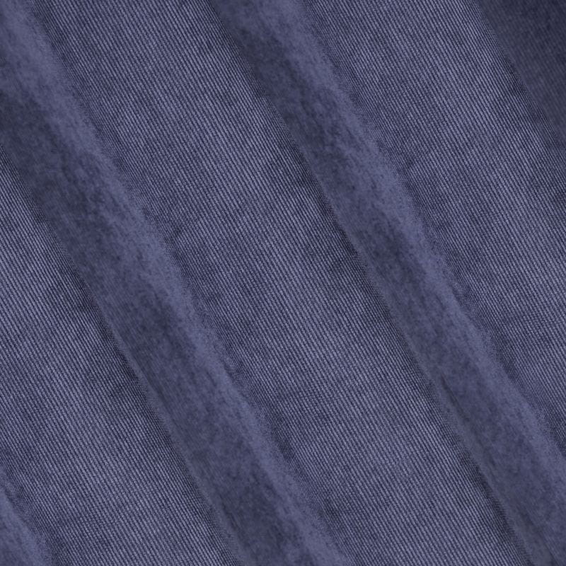 zasłona MODNA sztruks granat przelotki 140x250