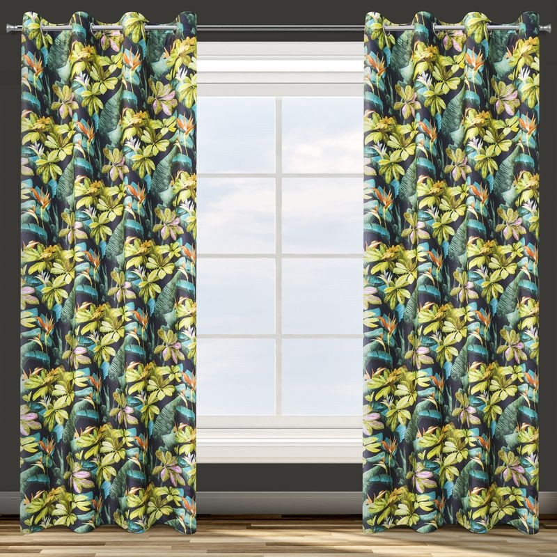 Bajeczne zasłony WELWET welur kwiaty 250x140