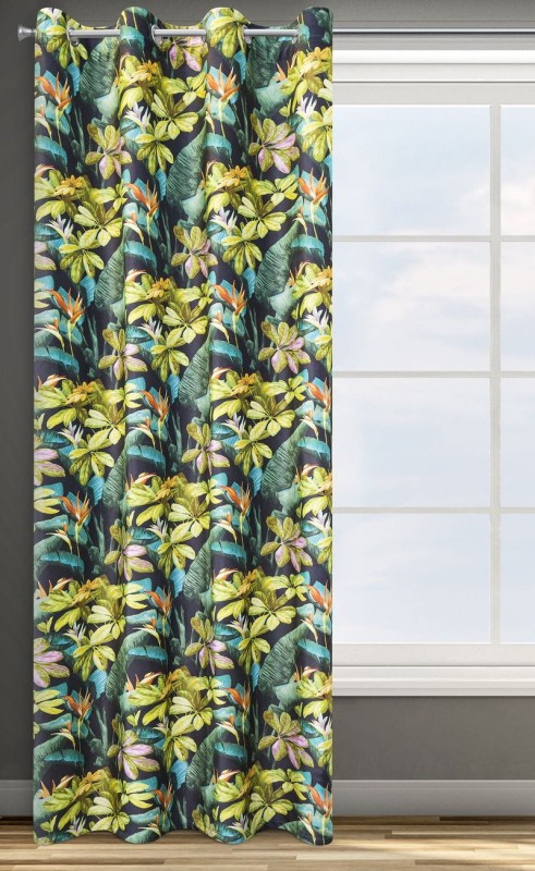 Bajeczne zasłony WELWET welur kwiaty 250x140