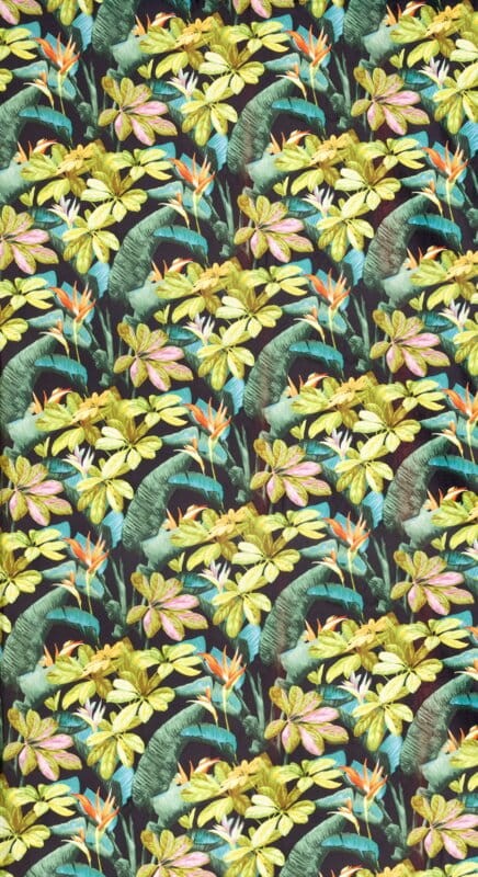 Bajeczne zasłony WELWET welur kwiaty 250x140