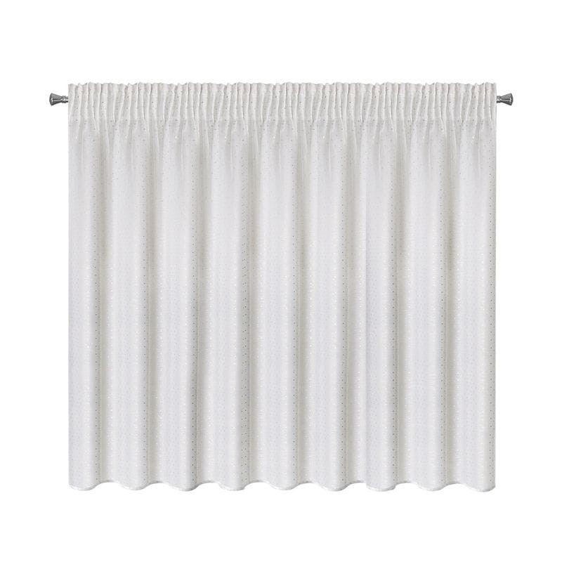 FIRANA FIRANKA ROMBY NA TAŚMIE 300X150 CM BIAŁA
