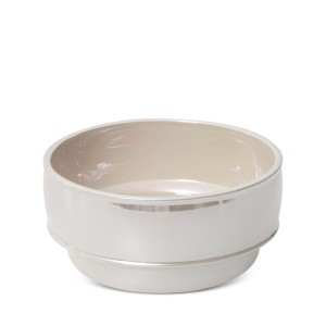 MISA DEKORACYJNA OZDOBNA MISKA 20X10 CM PERŁOWA