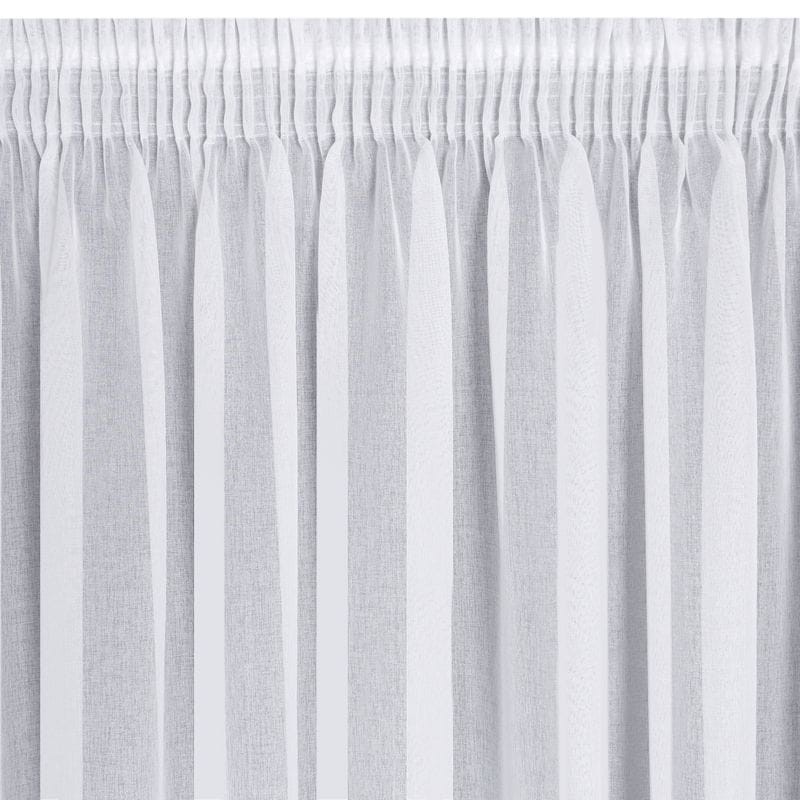 FIRANA FIRANKA ETAMINA NA TAŚMIE 350X150 CM BIAŁA