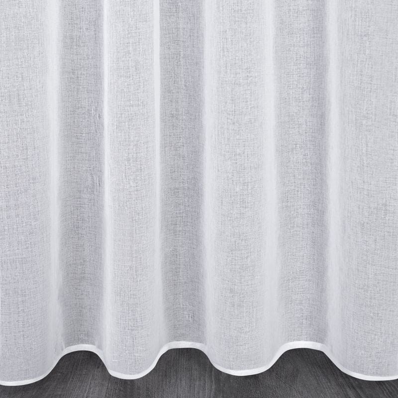 FIRANA FIRANKA ETAMINA NA TAŚMIE 350X150 CM BIAŁA