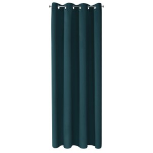 Zasłona 135 x 250 cm petrol, 100% poliester, wysoka jakość zaciemnienia