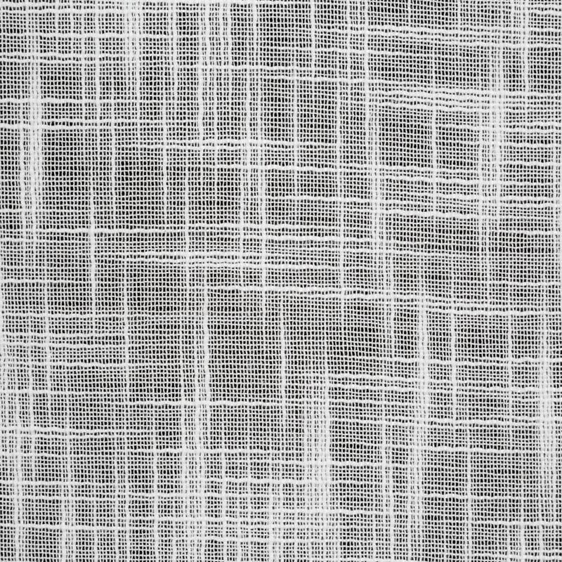 ZASŁONA OZDOBNY WZÓR NA PRZELOTKACH 140X250 BIAŁA