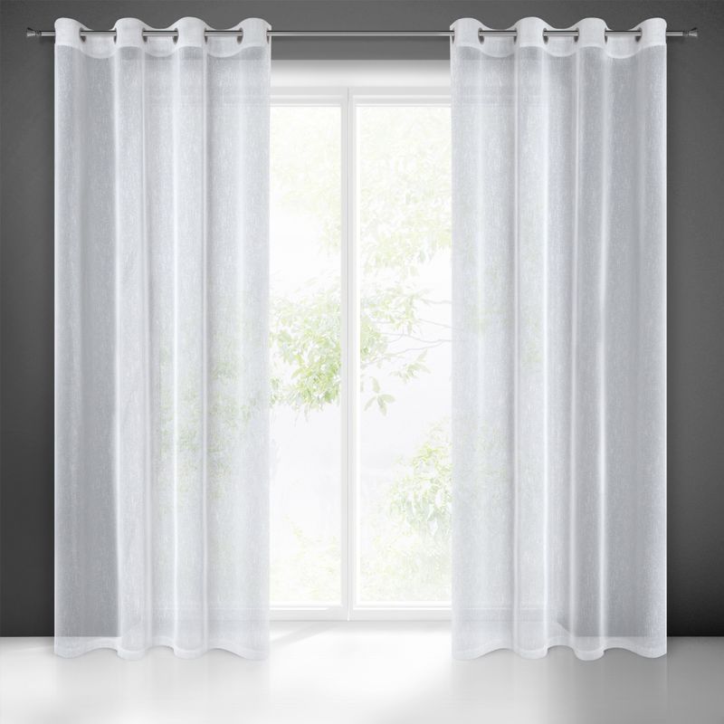 Firana Dekoracyjna Ida 140x250 Przelotki Gotowa