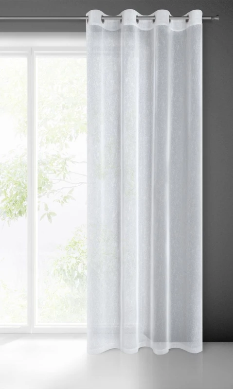 Firana Dekoracyjna Ida 140x250 Przelotki Gotowa