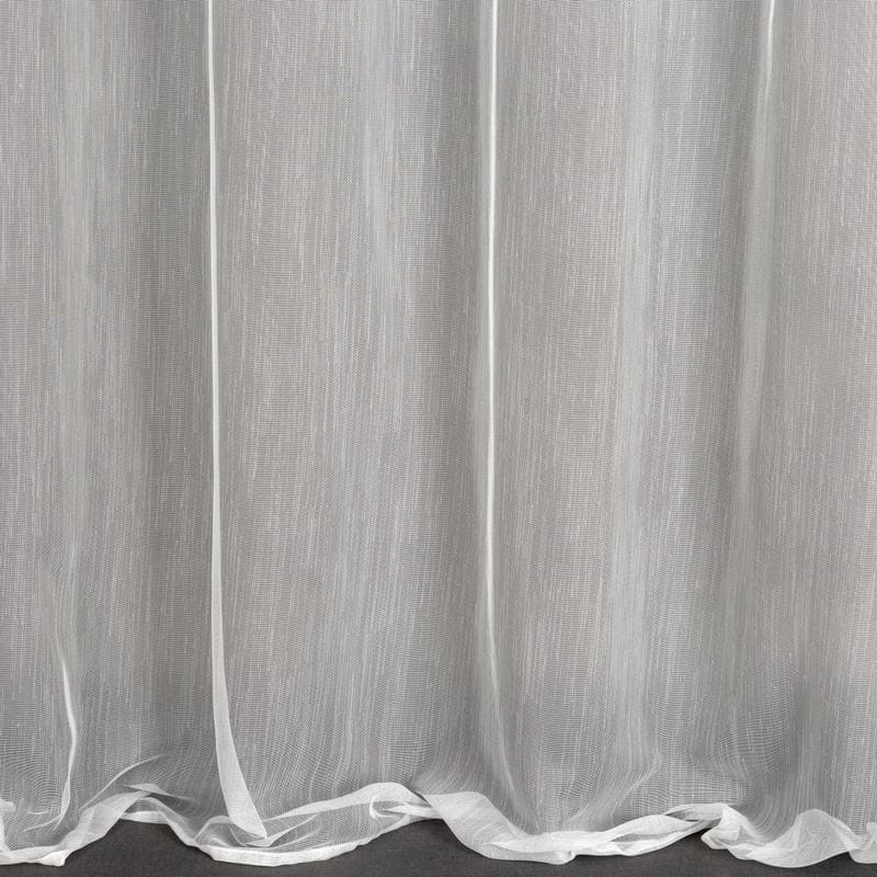 FIRANA ZAZDROSTKA NA PRZELOTKACH 140X250 CM BIAŁA