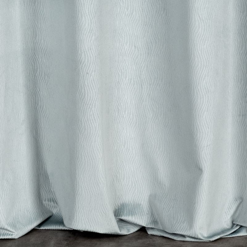ZASŁONA PRZELOTKI WELUR 140X250 NIEBIESKA