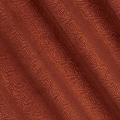 ZASŁONA WYTŁACZANA PRZELOTKI WELUR 140X250 BRĄZOWA