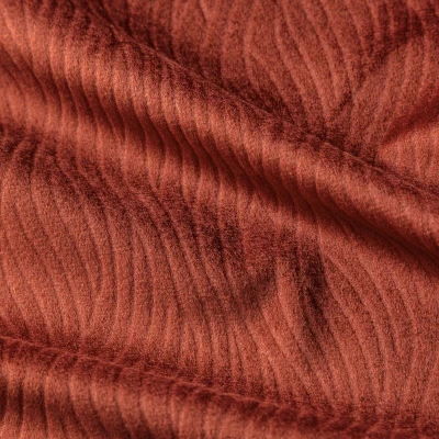 ZASŁONA WYTŁACZANA PRZELOTKI WELUR 140X250 BRĄZOWA