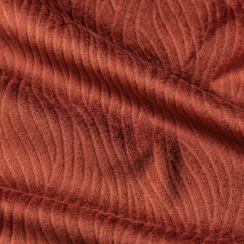 ZASŁONA WYTŁACZANA PRZELOTKI WELUR 140X250 BRĄZOWA
