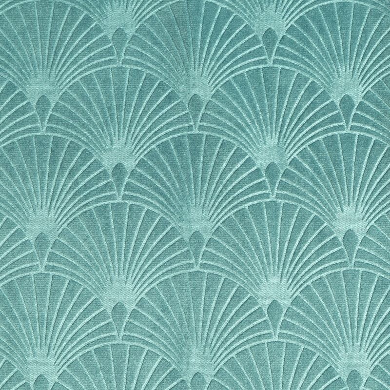 ZASŁONA WYTŁACZANA PRZELOTKI WELUR 140X250 TURKUS