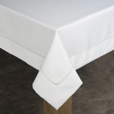 OBRUS MADELE 140 X 180 CM BIAŁY bieżnik