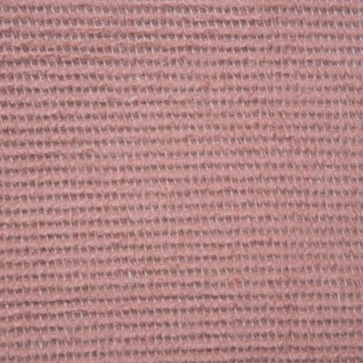 Gruby Koc Bawełniano-akrylowy 200X220 CM PUDROWY