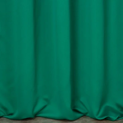 ZASŁONA GŁADKA GRUBA NA TAŚMIE 140X300 C.ZIELONA