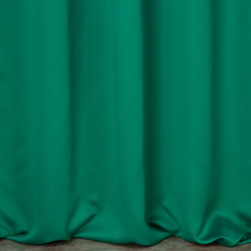 ZASŁONA GŁADKA GRUBA NA TAŚMIE 140X300 C.ZIELONA