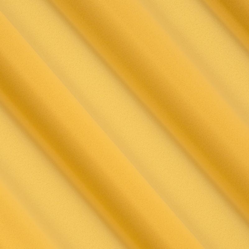 ZASŁONA GŁADKA GRUBA NA TAŚMIE 140X300 MUSZTARDOWA