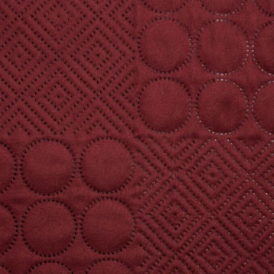 NARZUTA GEOMETRYCZNA PATCHWORK 170X210 CM CEGLANY