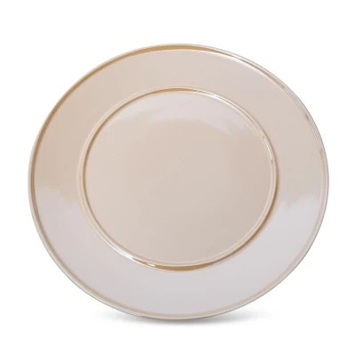 PATERA DEKORACYJNA OZDOBNA TALERZ 30 CM BEŻOWA