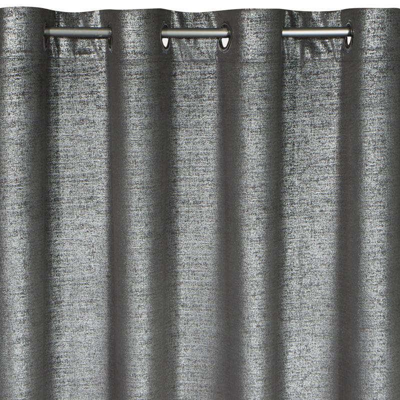 ZASŁONA welwet welur srebrna 140X250 CM Srebrna