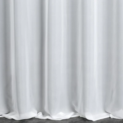 FIRANA ZAZDROSTKA NA PRZELOTKACH 300X145 CM BIAŁA