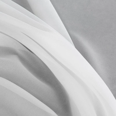 FIRANA ZAZDROSTKA NA PRZELOTKACH 300X145 CM BIAŁA