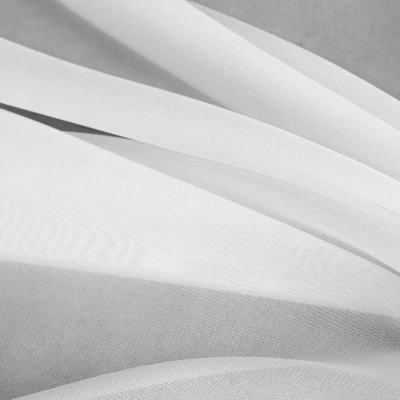 FIRANA ZAZDROSTKA NA PRZELOTKACH 300X145 CM BIAŁA