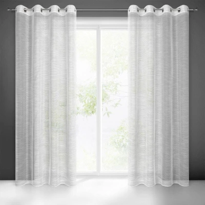 FIRANA POZIOME NITKI PRZELOTKI 140X250 CM BIAŁA