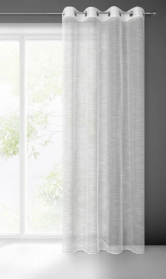 FIRANA POZIOME NITKI PRZELOTKI 140X250 CM BIAŁA