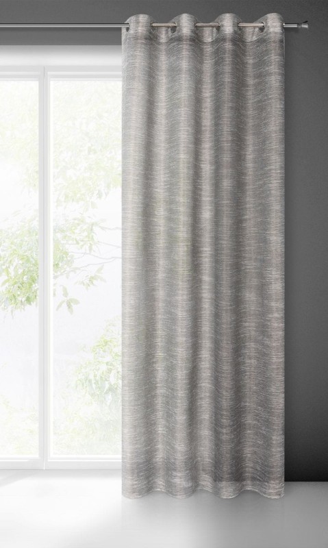 FIRANA POZIOME NITKI PRZELOTKI 140X250 CM SZARA