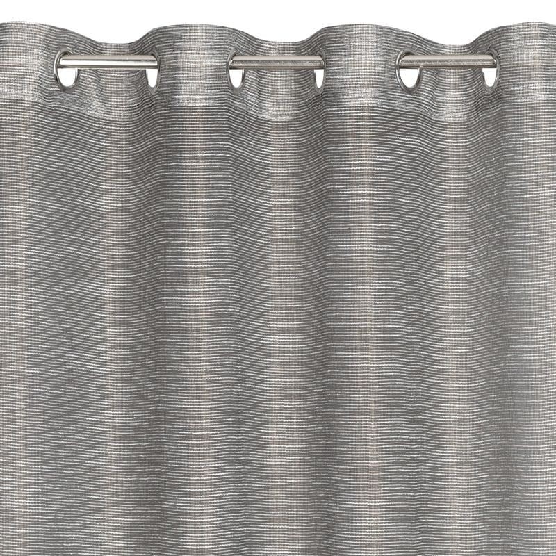 FIRANA POZIOME NITKI PRZELOTKI 140X250 CM SZARA