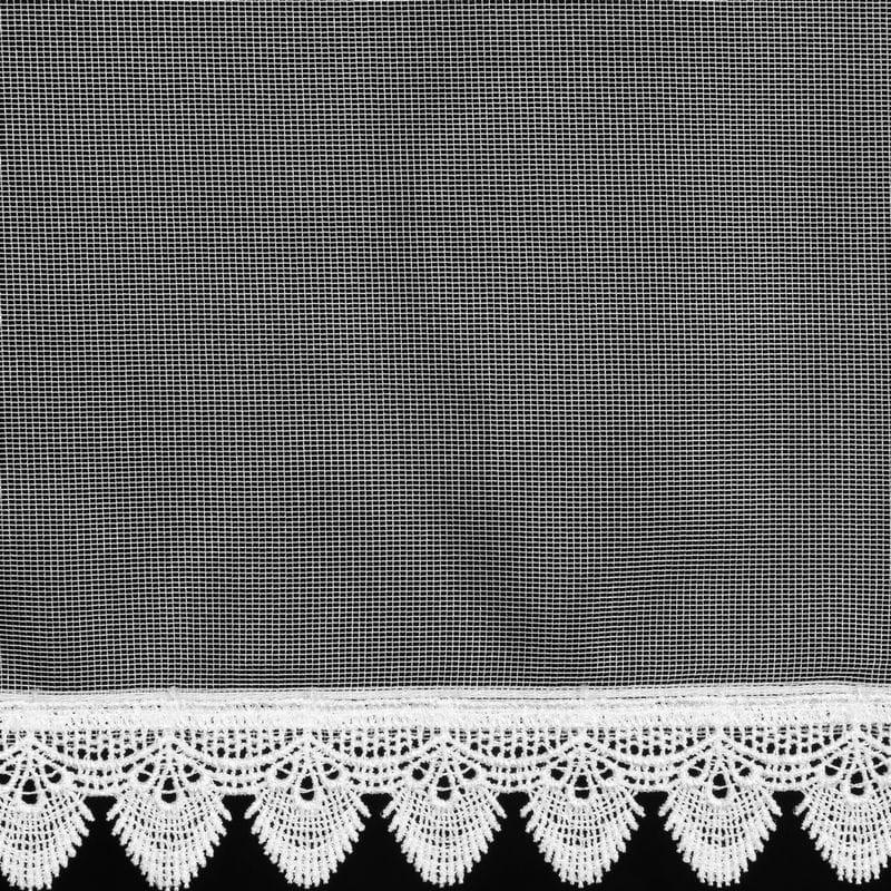 FIRANA ZAZDROSTKA NA PRZELOTKACH 300X145 BIAŁA