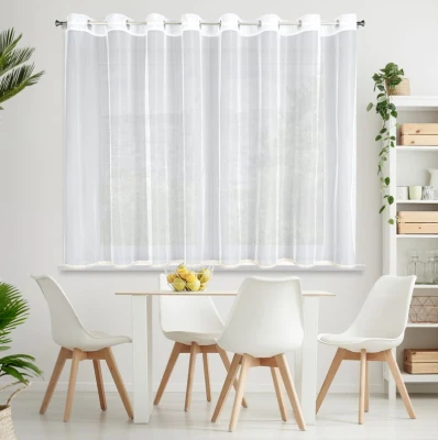 FIRANA FIRANKA PRZELOTKI KORONKA 300X150 CM BIAŁA