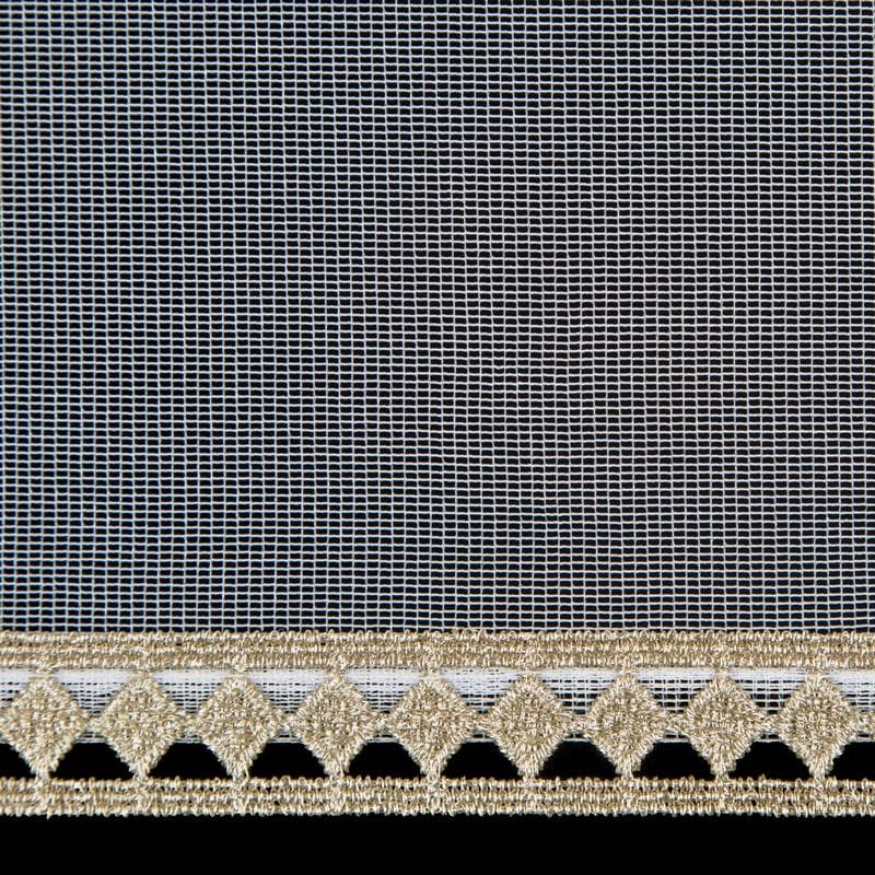 FIRANA FIRANKA PRZELOTKI KORONKA 300X150 CM BIAŁA