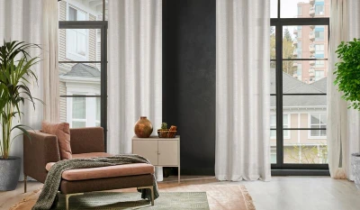 ZASŁONA LUŹNY SPLOT PRZELOTKI 140X250 CM NATURALNA