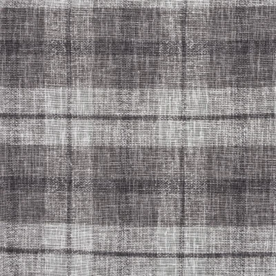 ZASŁONA W KRATĘ NA PRZELOTKACH 140X250 CM SZARA