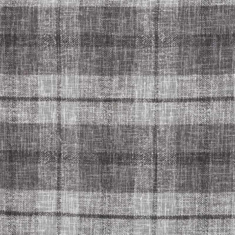 ZASŁONA W KRATĘ NA PRZELOTKACH 140X250 CM SZARA
