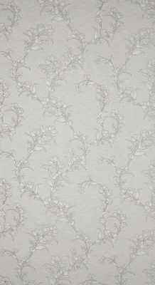 DELIKATNA ZASŁONA W KWIATY PRZELOTKI 140X250 BIAŁA