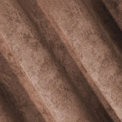 Ciemnoróżowa zasłona z szenilowej tkaniny taśma 140x270