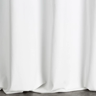 ZASŁONA NA PRZELOTKACH WELUR VELVET 140X250 BIAŁY