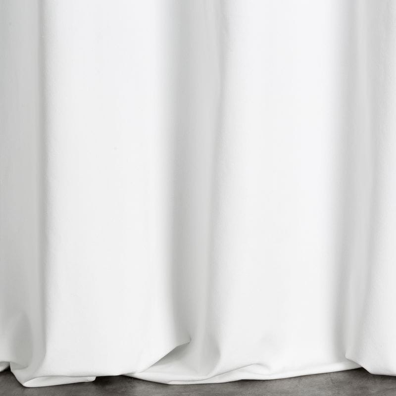 ZASŁONA NA PRZELOTKACH WELUR VELVET 140X250 BIAŁY