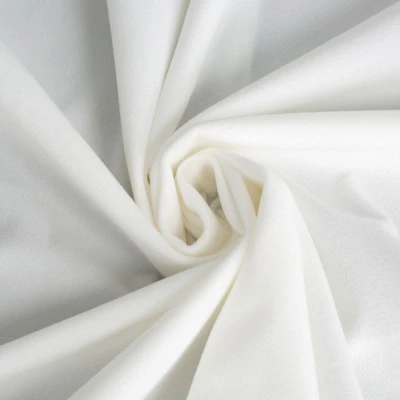 ZASŁONA NA PRZELOTKACH WELUR VELVET 140X250 BIAŁY