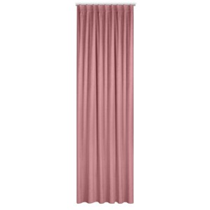 GŁADKA ZASŁONA WELUR VELVET TAŚMA 140X300 PUDROWA